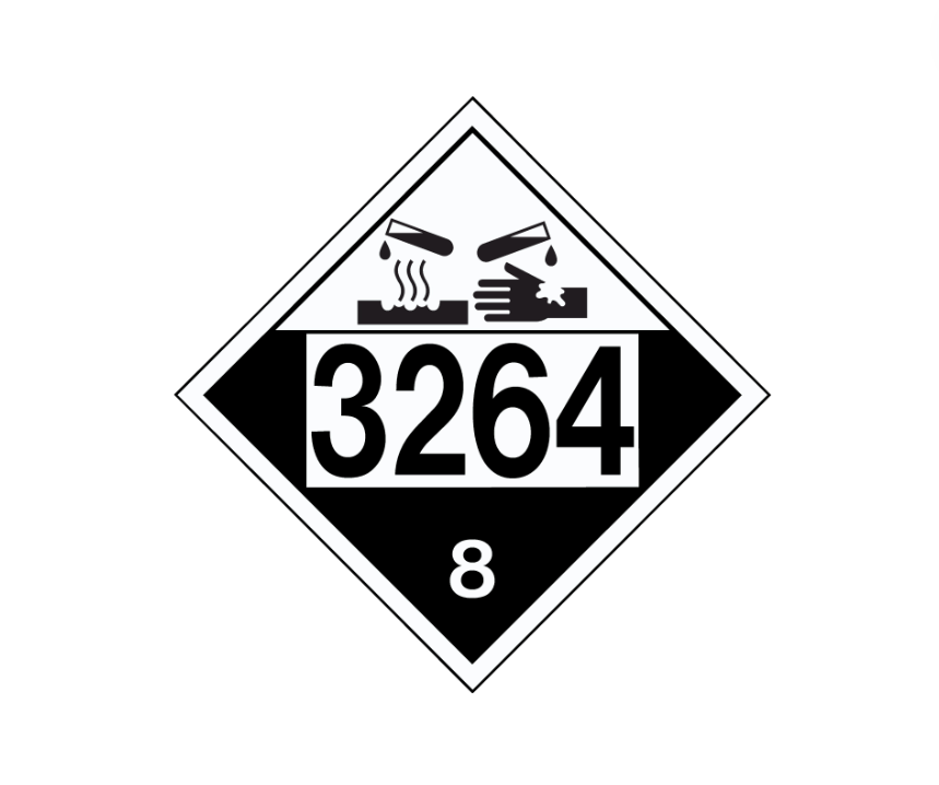 Decal - Corrosive Sign | Safety Decals