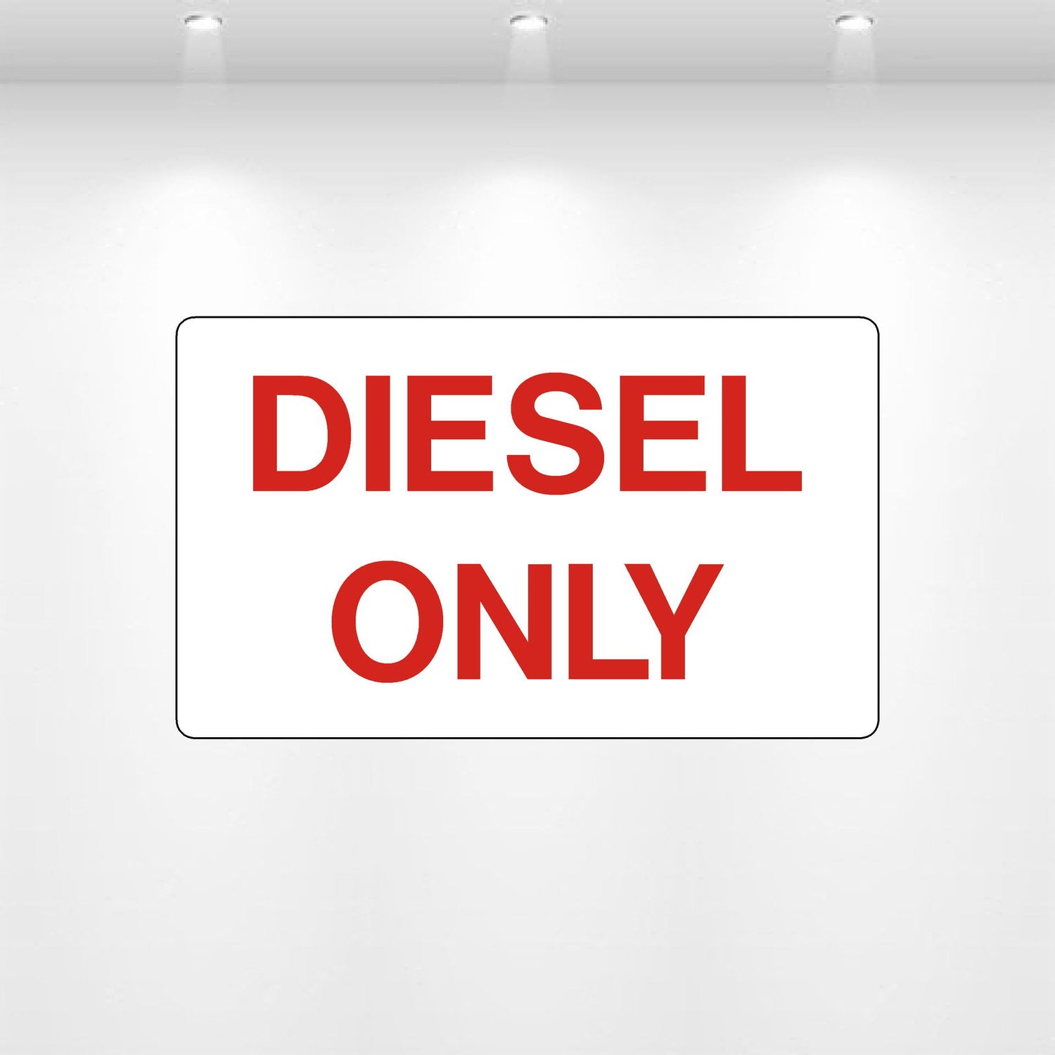 Decal - Diesel Only | Safety Decals