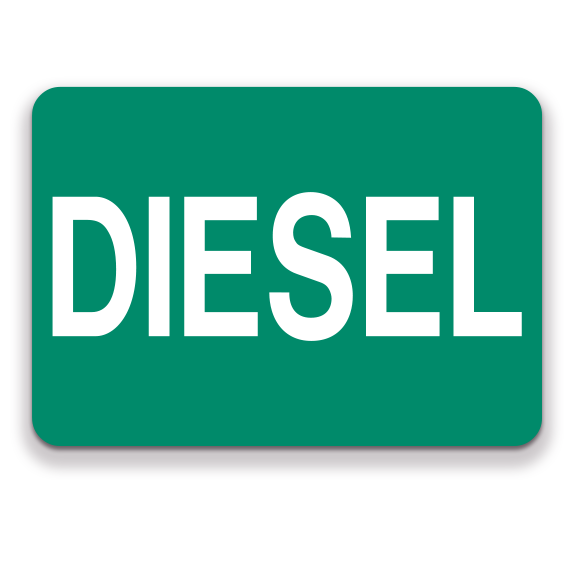 Decal - Diesel | Safety Decals
