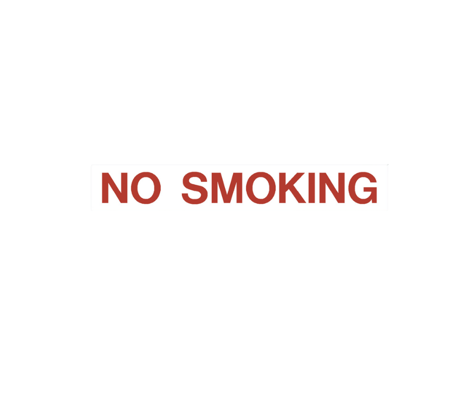 Decal - No Smoking | Safety Decals