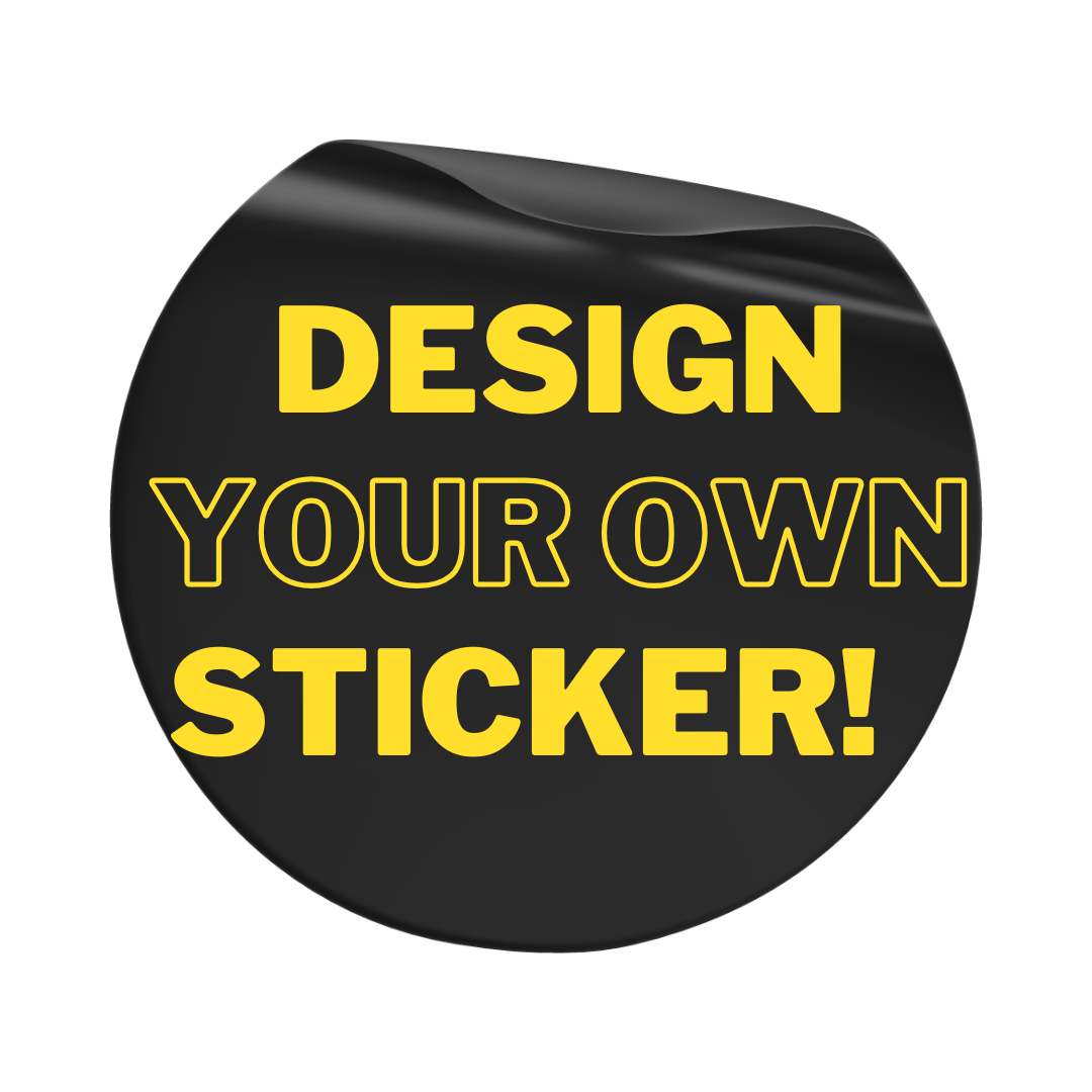 Custom sticker design interface on Safety Decals' Sticker Builder