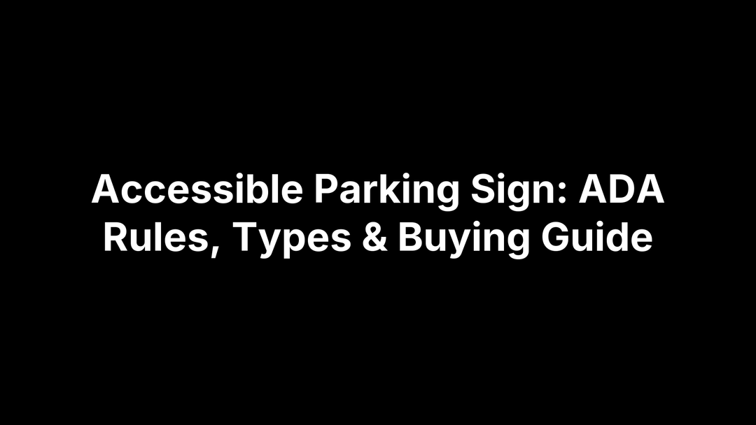 Regulatory Signs: Colors, Shapes, Meanings & 15 Examples – Safety Decals