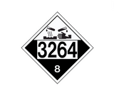 Decal - Corrosive Sign | Safety Decals
