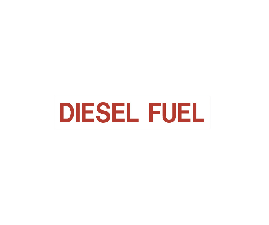 Decal - Diesel Fuel | Safety Decals