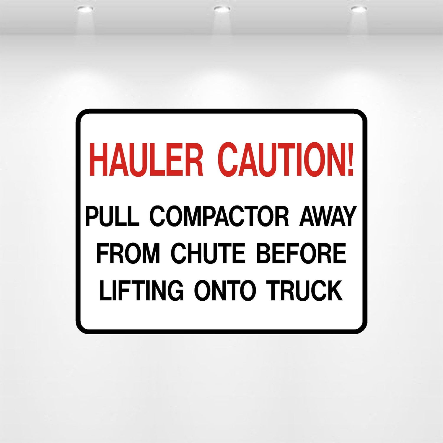Decal - Hauler Caution | Safety Decals