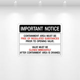 Decal - Important Notice | Safety Decals