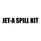 Decal - JET-A SPILL KIT | Safety Decals