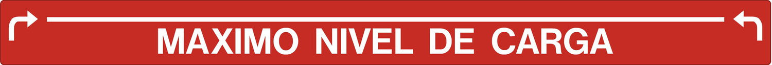 Decal - Maximo Nivel De Carga (Red) | Safety Decals