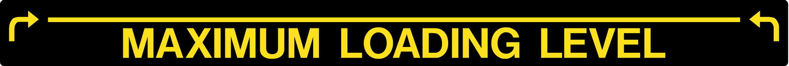 Maximum Loading Level (Black) - Decal – Safety Decals