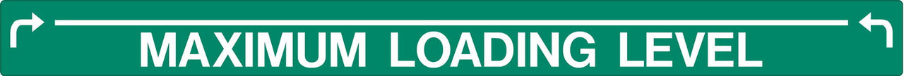 Decal - Maximum Loading Level (Green) | Safety Decals