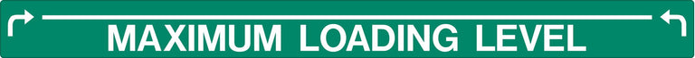 Decal - Maximum Loading Level (Green) | Safety Decals