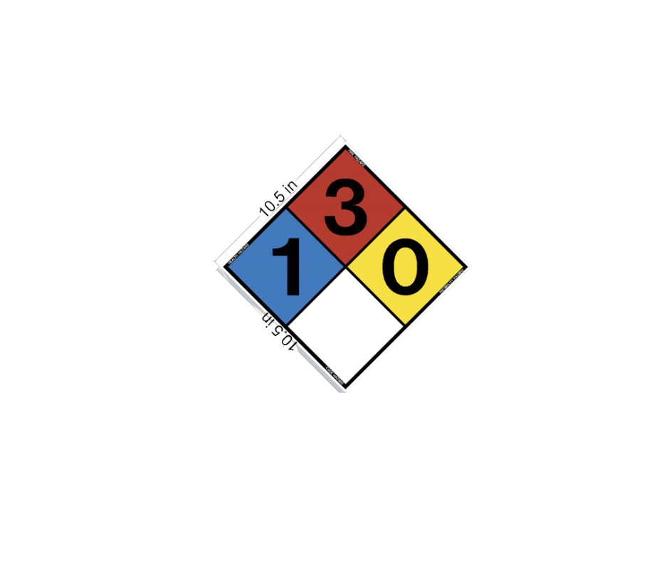 Decal - NFPA Diamond | Safety Decals