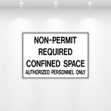 Decal - Non Permit Required | Safety Decals
