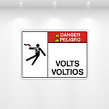 Decal - Volts Blank | Safety Decals