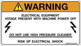 Decal - Warning, Electrical Equipment | Safety Decals
