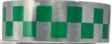 ORALITE® GP801 Metalized Checker Prismatic Trim | Safety Decals