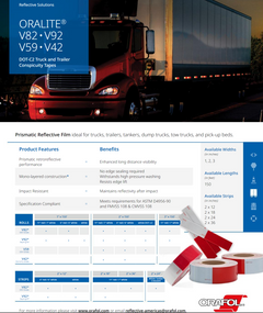 ORALITE® V59 HIP DOT-C2 Conspicuity Sheeting | Safety Decals