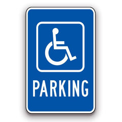 Sign - Handicapped Parking | Safety Decals