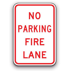 Sign - No Parking Fire Lane | Safety Decals