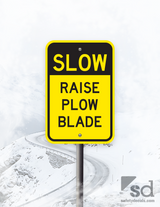 12x18 Slow Raise Plow Blade